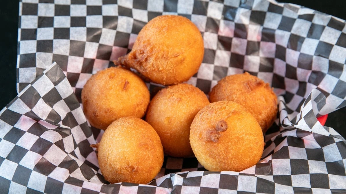 Puff-puff - Nigerian fried dough balls at Global Pot Fusion Cuisine Winnipeg MB